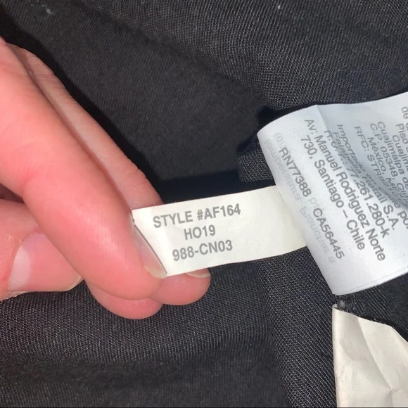 Madewell Denim Ruffled Mockneck Dress - Picture 11 of 11